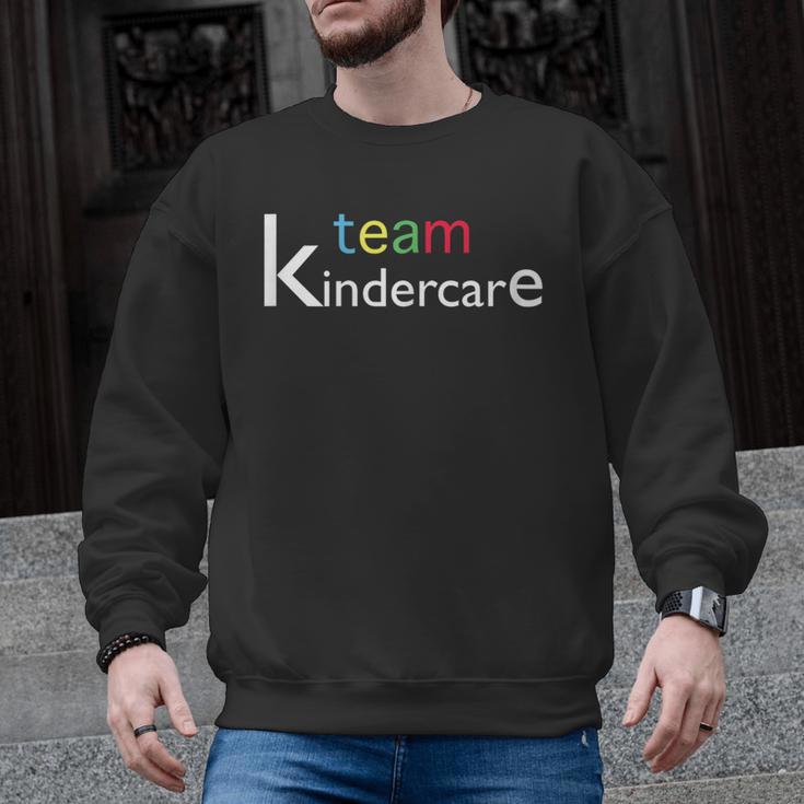 Team Kindercare Teacher Back To School Shirt T-Shirt Men Graphic Sweatshirt