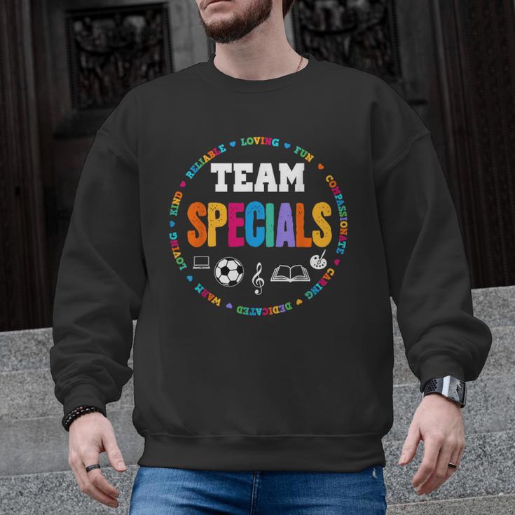 TEAM Specials Teacher TRIBE Squad Back To Primary School Men Graphic Sweatshirt