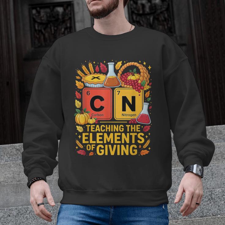 Thanksgiving 67 Meme Science Teacher Periodic Table Women Men Graphic Sweatshirt