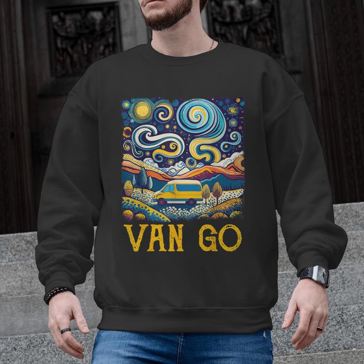 Van Go Vanlife Accessories Artist Art Teacher Men Graphic Sweatshirt