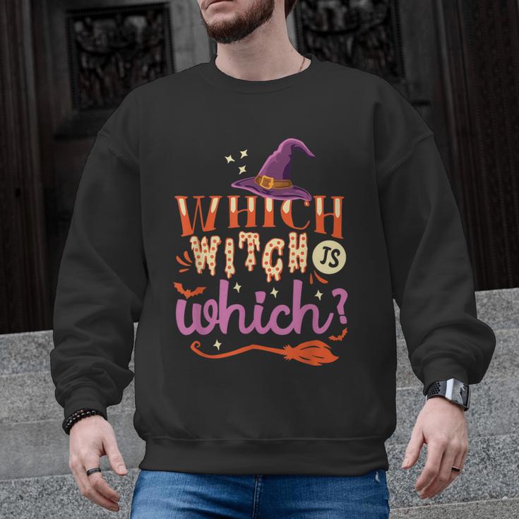 Which Witch Is Which Halloween English Teacher Men Graphic Sweatshirt