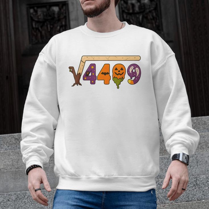 67 Meme Math Teacher 6 7 Halloween Square Root 4489 Men Graphic Sweatshirt