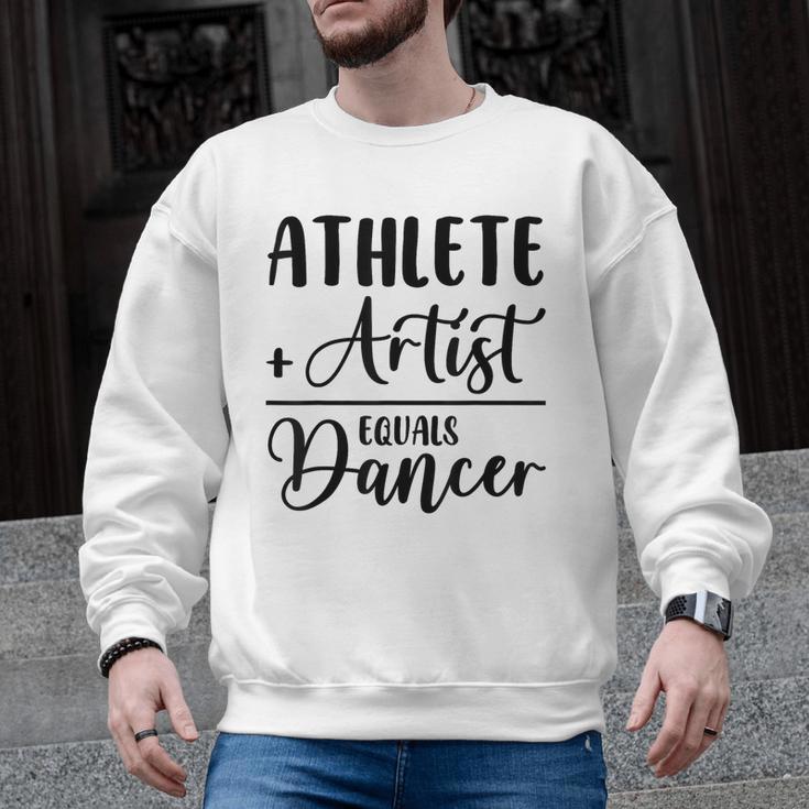 Athlete Plus Artist Equals Dancer Ballerina Teacher Student For Men Women Kids Men Graphic Sweatshirt