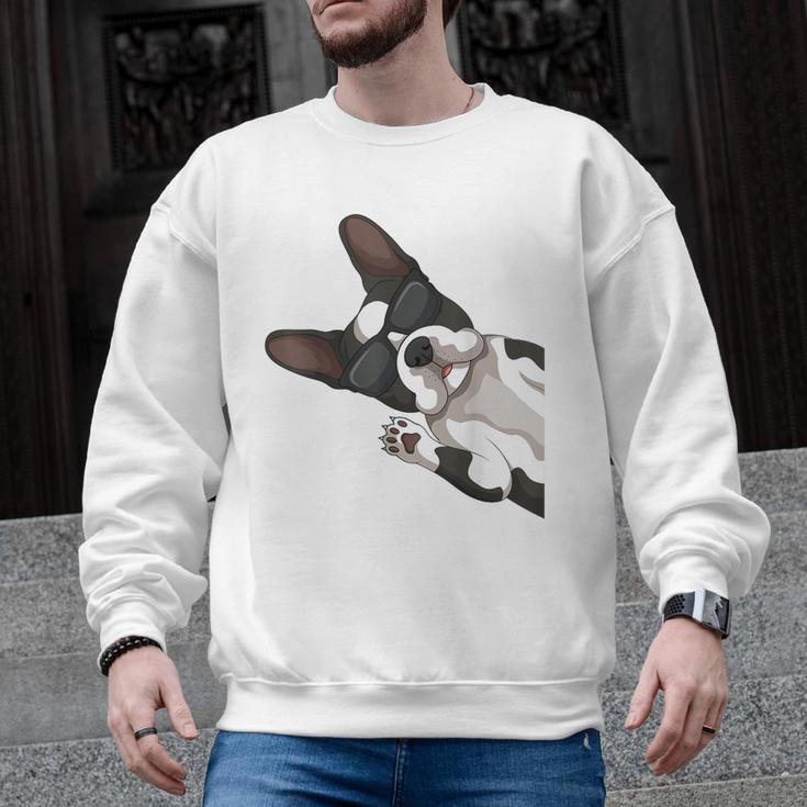 Boston Terrier Bostie Dog Kids Men Men Graphic Sweatshirt