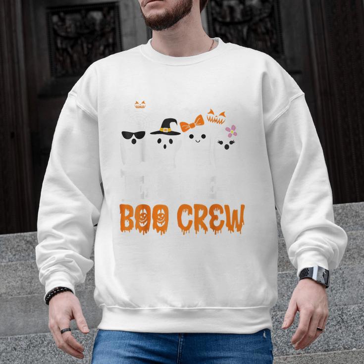 Cute Ghost Team Pre K Boo Crew Halloween Teacher Student Men Graphic Sweatshirt