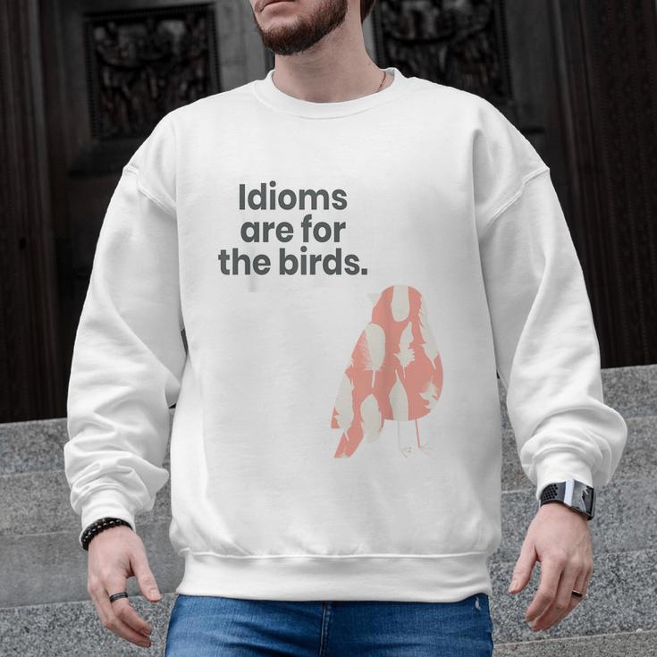 English Teachers Idiom Joke Grammar Police Literature Lovers Men Women Girls Kids Men Graphic Sweatshirt