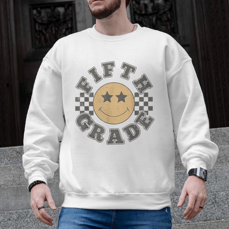 Fifth Grade Teacher First Day Of 5th Grade Back To School Men Graphic Sweatshirt