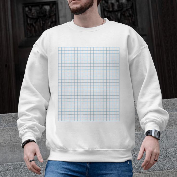 Graph Paper Engineer Architecture Math Teacher Costume Men Graphic Sweatshirt