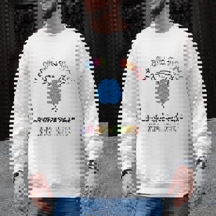 Growth Mindset Tee Teacher Quotes Men Women Kids Men Graphic Sweatshirt