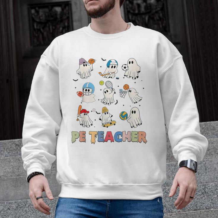 Halloween PE Teacher Spooky Physical Education Teacher Men Graphic Sweatshirt