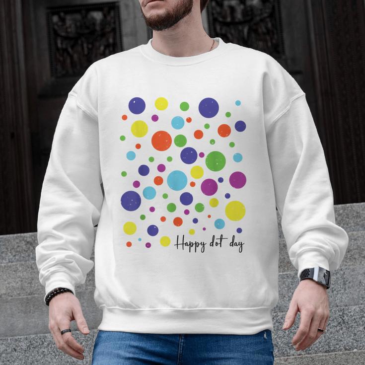 Happy Dot Day 2025 Polka Dot Boys Girls Kids Teacher Dot Day Men Graphic Sweatshirt