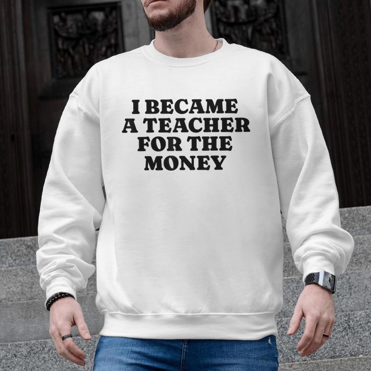 Lie Teacher Saying Humor School Class Women's Men Graphic Sweatshirt