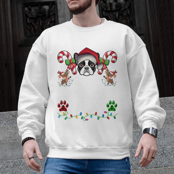 Most Likely Decorate Her Boston Terrier Dog Ugly Christmas Men Graphic Sweatshirt