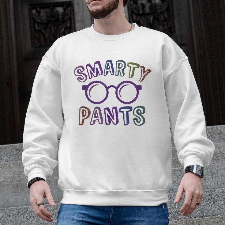 Little Mr Miss SMARTY PANTS Graduation Alumni Teacher Men Graphic Sweatshirt