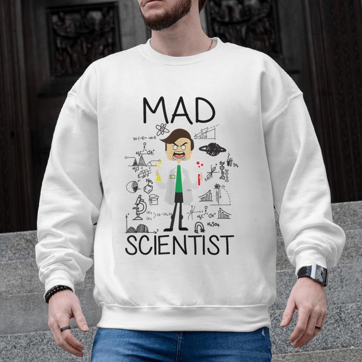 Mad Scientist Shirt Kids Boys Youth Science Teacher Men Graphic Sweatshirt