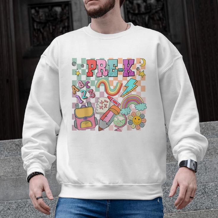 Pre K Back To School Teacher Student Men Women Kids Men Graphic Sweatshirt