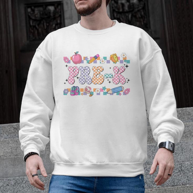 Pre-K Back To School Teachers Kids 1st Day Of School Men Graphic Sweatshirt