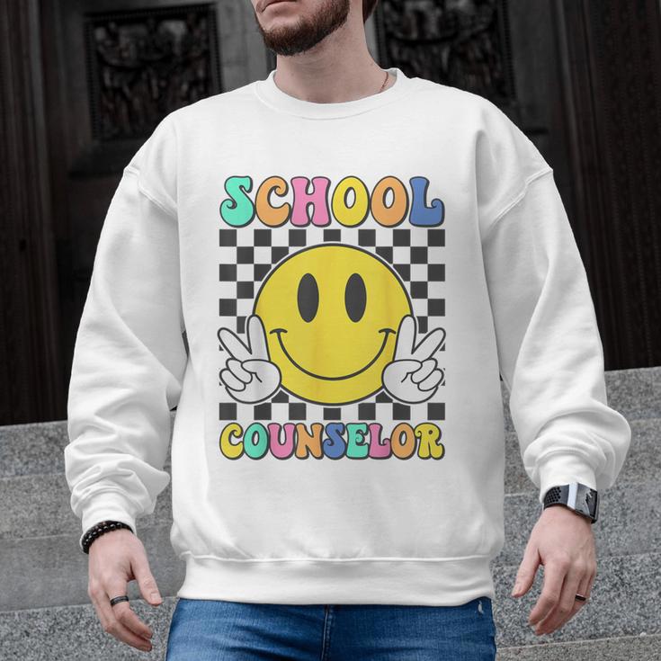 School Counselor Teacher Counseling Office School Guidance Men Graphic Sweatshirt