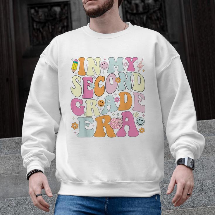 In My Second Grade Era 2nd Grade Girl Teacher Back To School Men Graphic Sweatshirt