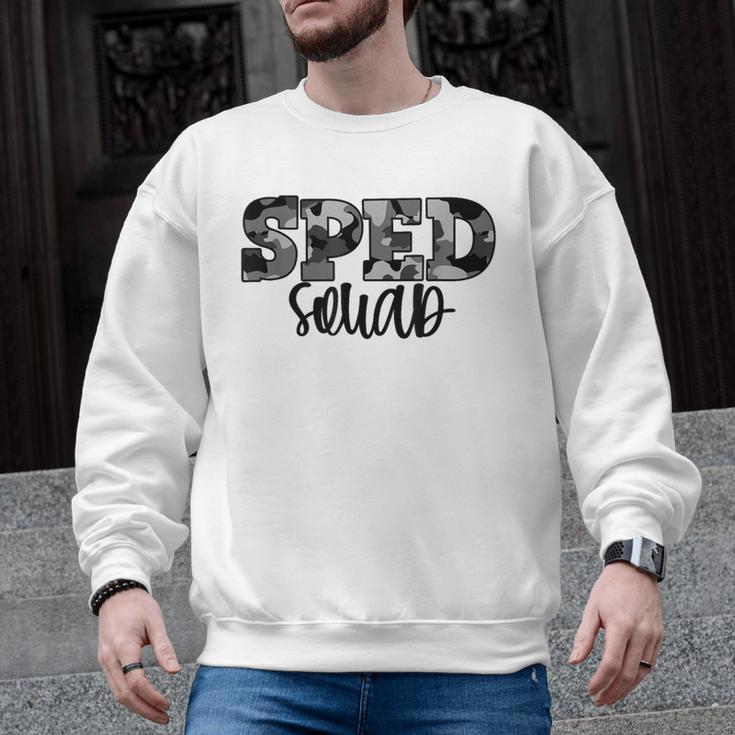 Special Education Squad Camo SPED Teacher Men Graphic Sweatshirt