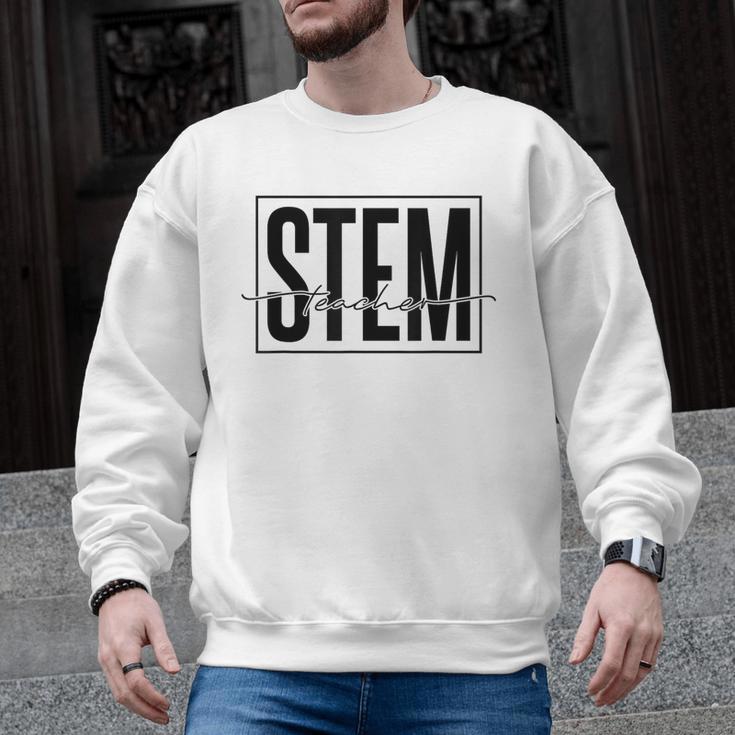 Stem Teacher Science Technology Engineering Math Teachers Men Graphic Sweatshirt