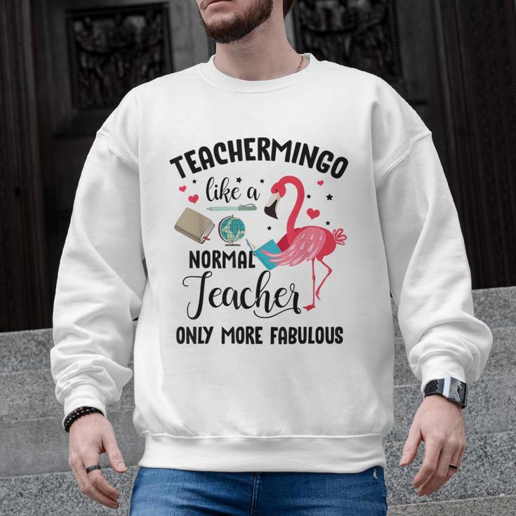 Teachermingo Like A Normal Teacher Only More Fabulous Men Graphic Sweatshirt