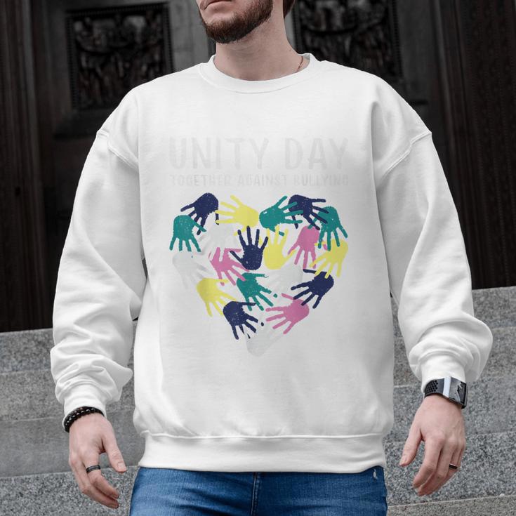 Together Against Bullying Unity Day Teachers Kids Toddler Men Graphic Sweatshirt