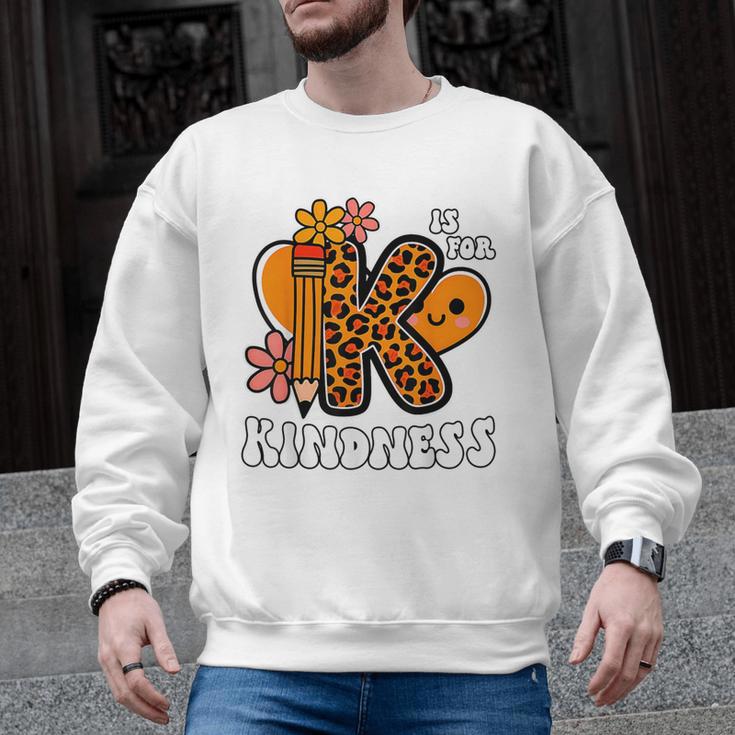 Unity Day Shirt Kindness Orange Teacher Kids Be Kind Men Graphic Sweatshirt