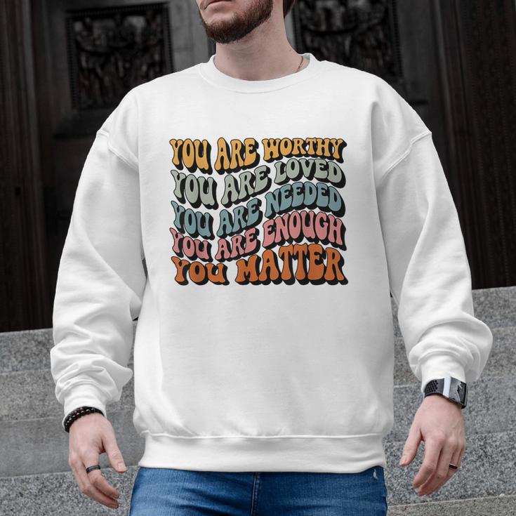 Unity Day Tee Orange Women Teacher You Matter Orange Be Kind Men Graphic Sweatshirt