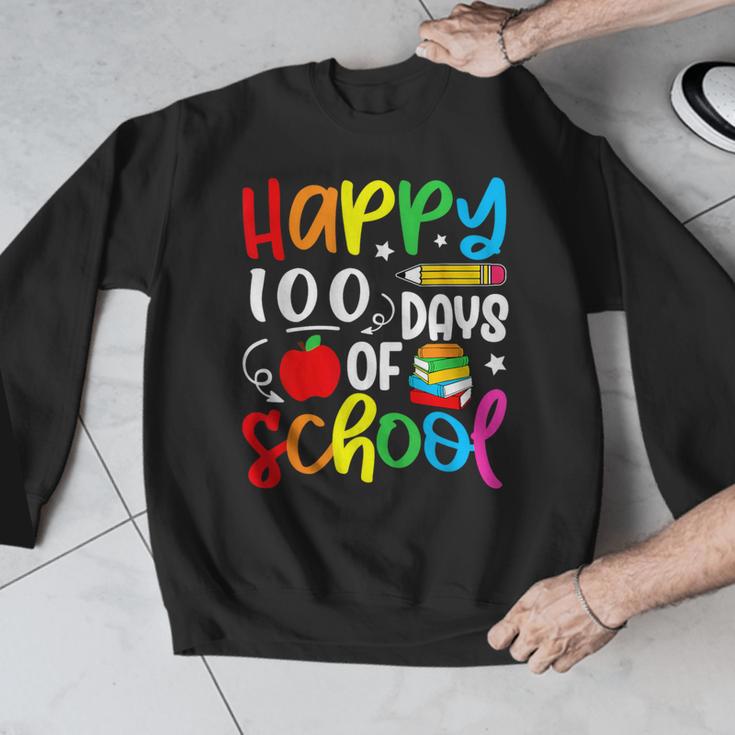 100th Day Of School Teachers Kids Girls Child Happy 100 Days Men Graphic Sweatshirt, funny design 100th Day Of School Teachers Kids Girls Child Happy 100 Days Men Graphic Sweatshirt, funny design