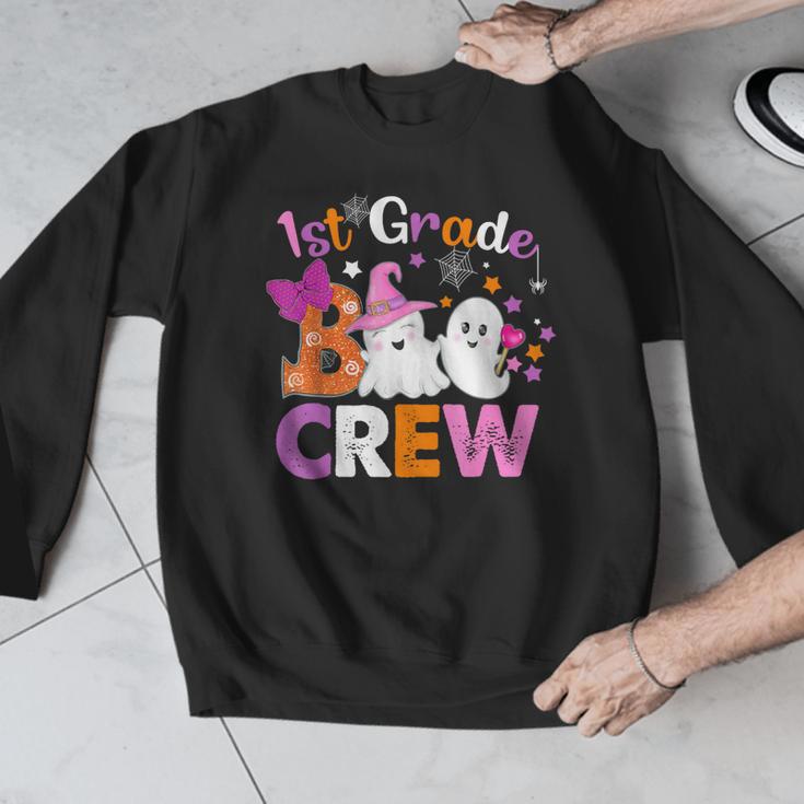 1st Grade Boo Crew First Grade Halloween Costume Teacher Kid Men Graphic Sweatshirt, First Grade Teacher Gifts, funny design 1st Grade Boo Crew First Grade Halloween Costume Teacher Kid Men Graphic Sweatshirt, First Grade Teacher Gifts, funny design
