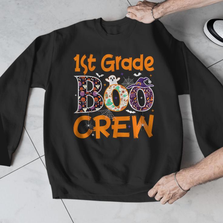 1st Grade Boo Crew First Grade Halloween Teacher Men Graphic Sweatshirt, First Grade Teacher Gifts, funny design 1st Grade Boo Crew First Grade Halloween Teacher Men Graphic Sweatshirt, First Grade Teacher Gifts, funny design