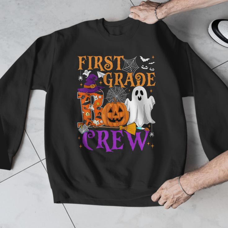1st Grade Boo Crew Teacher Student Halloween Costume Men Graphic Sweatshirt, funny design 1st Grade Boo Crew Teacher Student Halloween Costume Men Graphic Sweatshirt, funny design