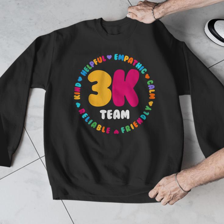 3K Team & Teacher Squad Threes Crew PreK Elementary Team Men Graphic Sweatshirt, funny design 3K Team & Teacher Squad Threes Crew PreK Elementary Team Men Graphic Sweatshirt, funny design