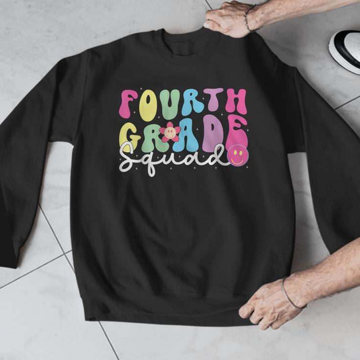 4th Grade Squad Fourth Teacher Student Team Back To School Men Graphic Sweatshirt, 4th Grade Teacher Gifts, funny design 4th Grade Squad Fourth Teacher Student Team Back To School Men Graphic Sweatshirt, 4th Grade Teacher Gifts, funny design