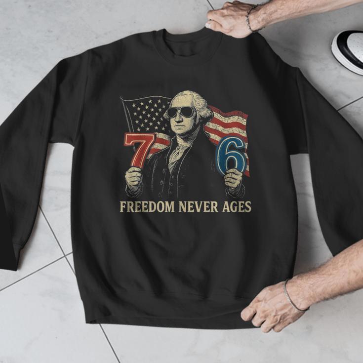 6-7 7-6 George Washington Freedom For Teachers Men Graphic Sweatshirt, funny design 6-7 7-6 George Washington Freedom For Teachers Men Graphic Sweatshirt, funny design