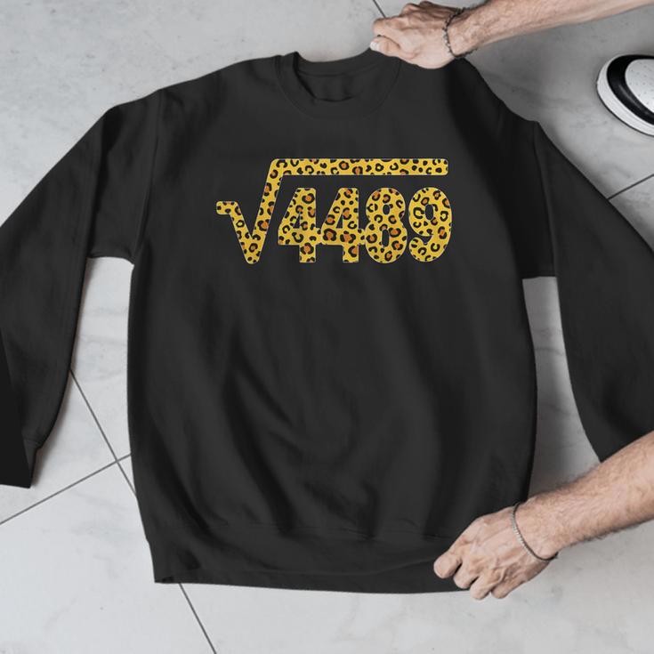6 7 Leopard Pattern Meme Square Root 4489 Slang Math Teacher Men Graphic Sweatshirt, funny design 6 7 Leopard Pattern Meme Square Root 4489 Slang Math Teacher Men Graphic Sweatshirt, funny design
