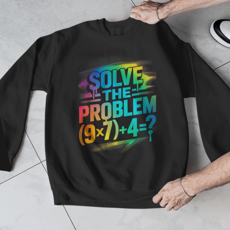 67 Meme PEMDAS Elementary Math Teacher Six Seven Men Graphic Sweatshirt, funny design