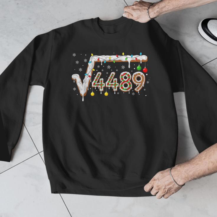 67 Meme Square Root 4489 Slang Math Teacher Christmas Men Graphic Sweatshirt, funny design