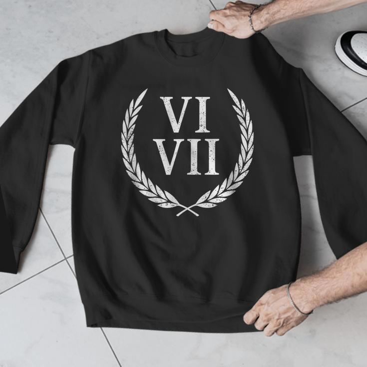 67 Roman Numerals Meme History Teacher Vintage History Men Graphic Sweatshirt, History Teacher Gifts, funny design