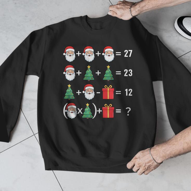 67 Santa Tree Math Teacher Christmas Xmas Humor Men Graphic Sweatshirt, funny design