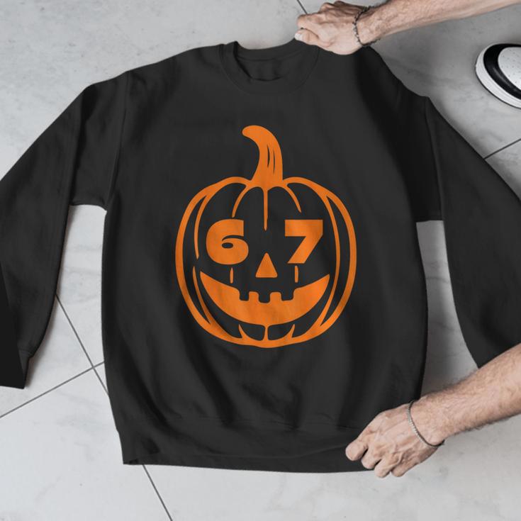 67 Six Seven Halloween Costume For Students Teachers Men Graphic Sweatshirt, funny design