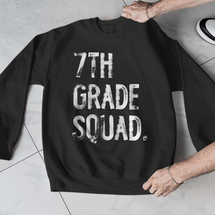 7th Grade Squad Back To School Student Teacher Men Graphic Sweatshirt, funny design 7th Grade Squad Back To School Student Teacher Men Graphic Sweatshirt, funny design
