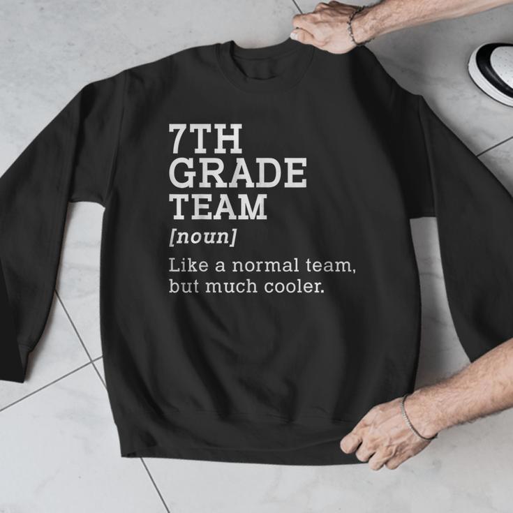 7th Grade Team Back To School Teacher Seventh Grade Team Men Graphic Sweatshirt, funny design