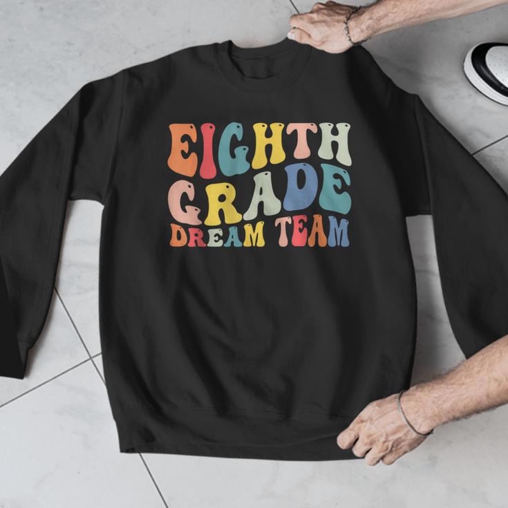 8th Grade Dream Team Teachers Boys Kids Retro Back To School Men Graphic Sweatshirt, funny design 8th Grade Dream Team Teachers Boys Kids Retro Back To School Men Graphic Sweatshirt, funny design