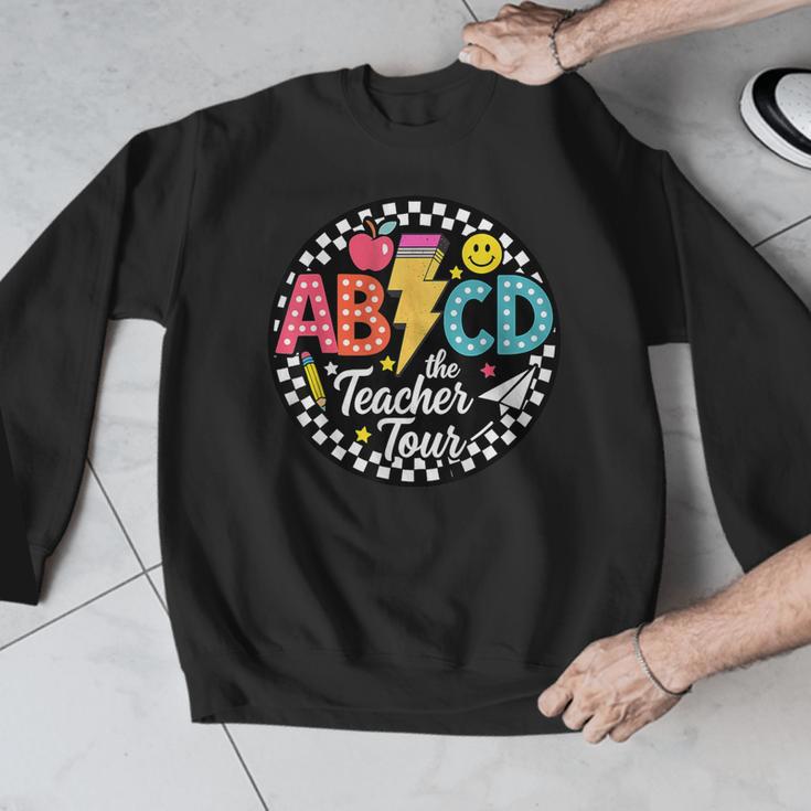 ABCD The Teacher Tour Back To School First Day Of School Men Graphic Sweatshirt, funny design ABCD The Teacher Tour Back To School First Day Of School Men Graphic Sweatshirt, funny design