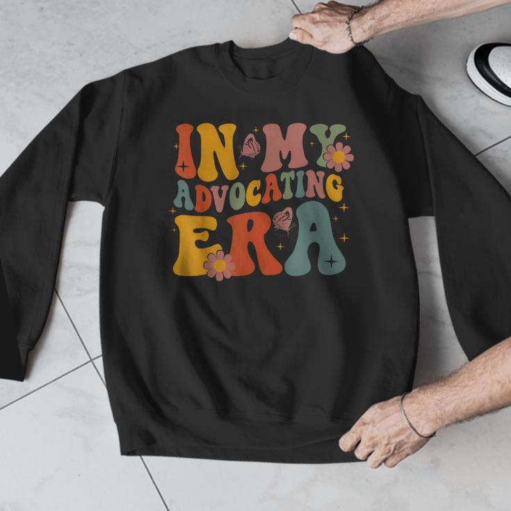 In My Advocating Era Advocate Autism Awareness Sped Teacher Men Women Kids Men Graphic Sweatshirt, funny design In My Advocating Era Advocate Autism Awareness Sped Teacher Men Women Kids Men Graphic Sweatshirt, funny design