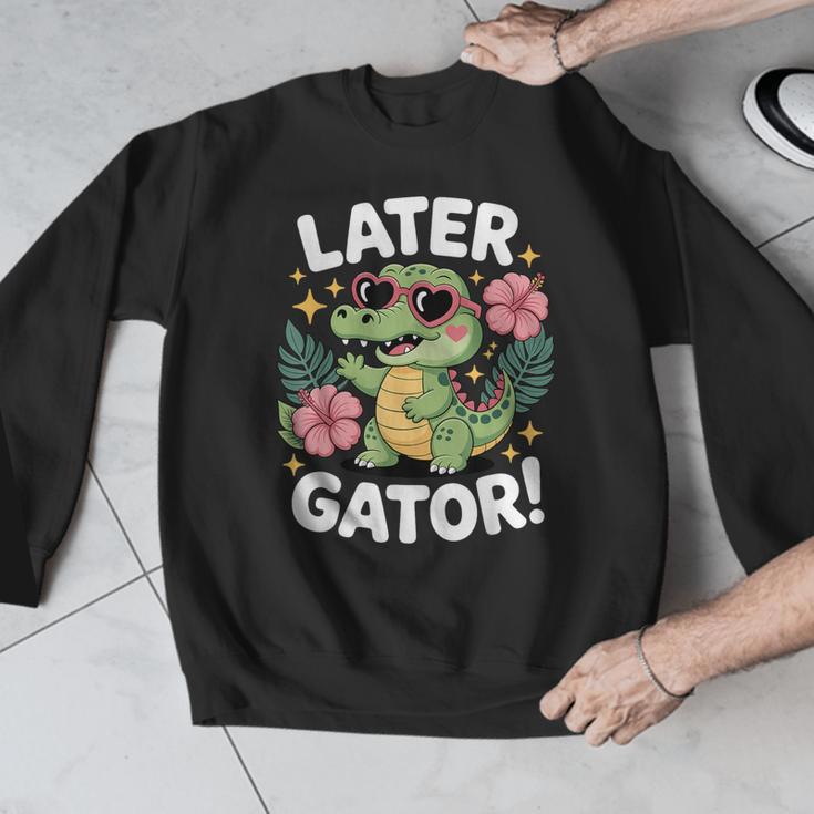 Alligator Later Gator Teacher Summer Last Day Fun Men Graphic Sweatshirt, funny design Alligator Later Gator Teacher Summer Last Day Fun Men Graphic Sweatshirt, funny design