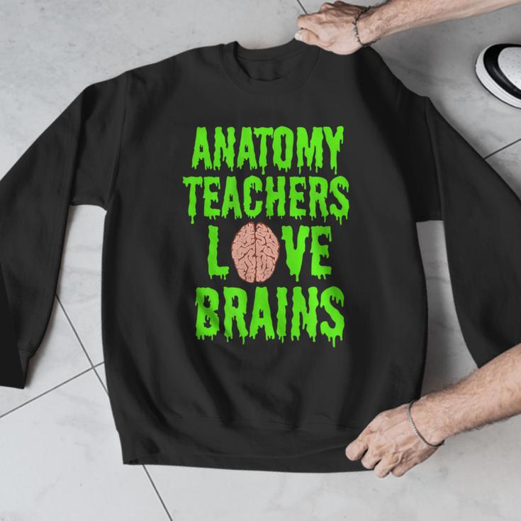 Anatomy Teachers Love Brains Halloween Teacher Costume Shirt Men Graphic Sweatshirt, funny design Anatomy Teachers Love Brains Halloween Teacher Costume Shirt Men Graphic Sweatshirt, funny design