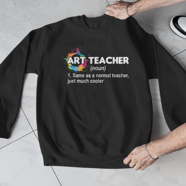 Art Teacher Definition Arts Artist Artistic Graphic For Men Women Girls Kids Men Graphic Sweatshirt, funny design